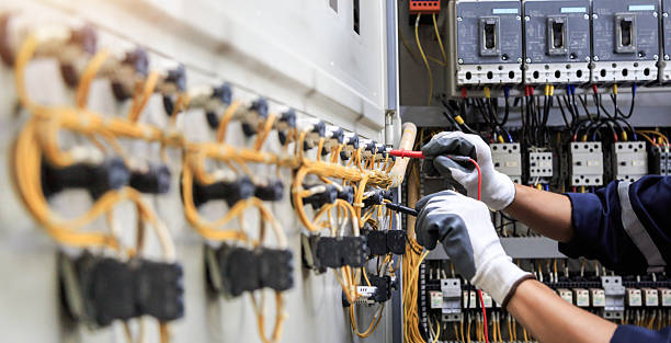 Professional Electrician technician working in Walden, NY